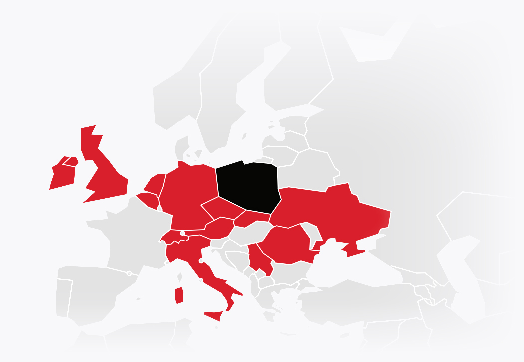 Mapa Europy